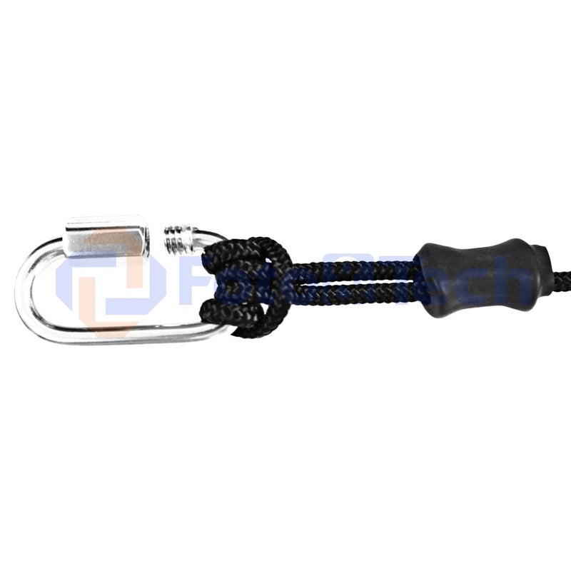 Foto&Tech Safety Camera Strap Tether Leash Fits any Sling Up to 1.5 Inch Wide with Durable Stainless Steel Carabiner and High Strength Cord - Image 3
